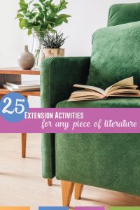 TWENTY-FIVE extension activities for any piece of literature: add these literary analysis activities to your ELA lesson plans.