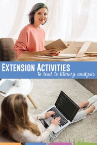 TWENTY-FIVE extension activities for any piece of literature: add these literary analysis activities to your ELA lesson plans.
