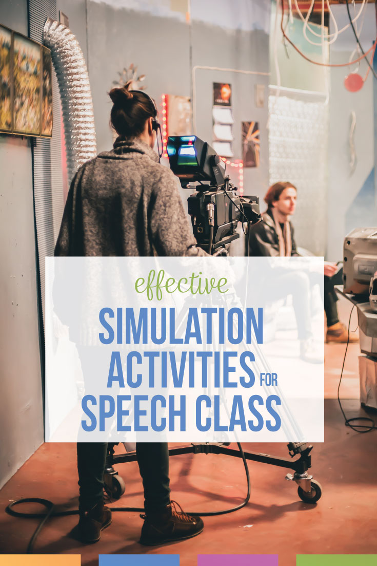 Simulations in speech class needn't cost a ton of money or teacher time. Engage your speech class with authentic portrayals of famous speakers or potential speeches they'll give in life. Speech class activities can engage high school language arts classes. Add these ideas for speech class to your public speaking unit.