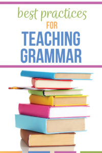 Grammar must be taught, differently. Grammar worksheets & grammar lectures will not engage students or connect grammar to writing. For best practice for teaching grammar, use a variety of activities, connect language to students' lives, & explayin why teach grammar. Elevate students understanding of language with grammar lessons & grammar activities that are meaningful to secondary students. Middle school ELA & high schoool ELA grammar lessons: download free grammar activities & grammar lessons.