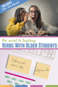 Teaching verbs can be interactive and hands-on. If you're looking for verb activities for high school students, check out these linking verbs lesson plans and action verbs lesson plans. Add teacher verbs in engaging ways to your parts of speech lessons. Details include how to teach linking verbs and verb lesson plans middle school students will enjoy. Verbs lesson plans can include grammar task cards, grammar stations, grammar sorts, and movement.