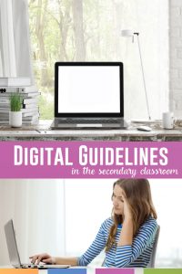 Digital classrooms call for digital guidelines. These ideas should help with classroom management.