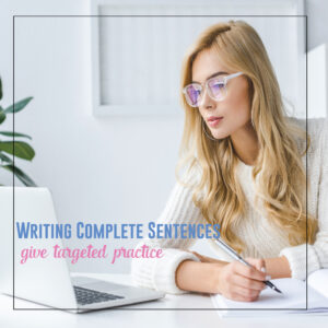 English teachers: provide targeted practice for grammar errors.