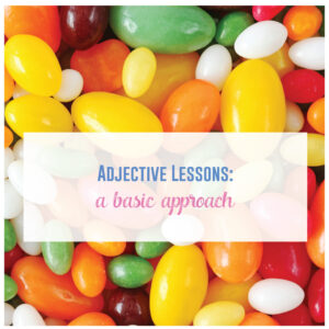 Adjective worksheets can help grammar lessons.