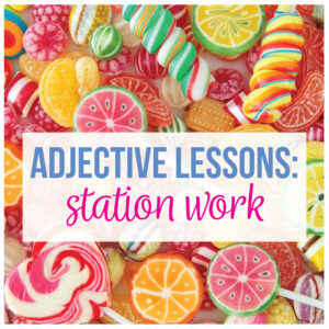 Activities on adjectives help middle school ELA writers. Teaching adjectives provide punctuation rules for secondary students.