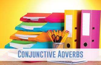 Conjunctive adverbs are important pieces for understanding semicolon use. Teaching conjunctive adverbs is part of sentence structure lessons.