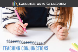 Conjunctions activities help with punctuation lessons. Conjunctions activity engage middle school language arts students. Conjunction activities help sentence structure lessons.