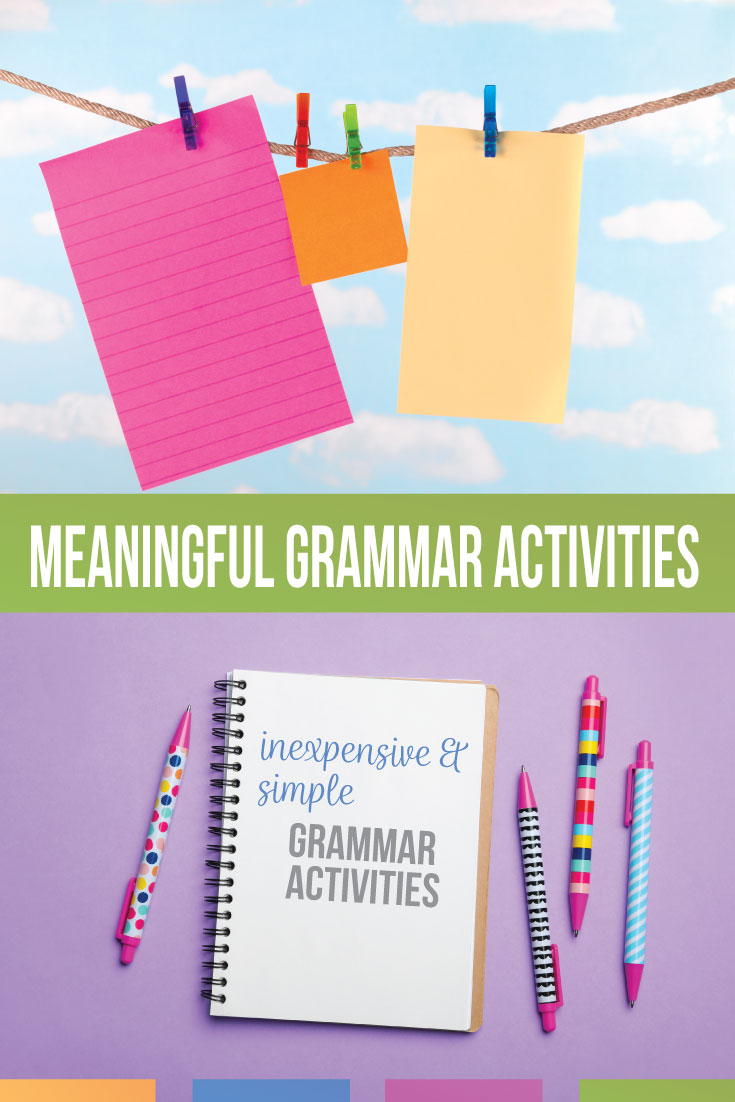 Are you looking for interactive grammar activities? Try a grammar hunt with young adult literature or student writing. Included in this grammar list is free grammar activities for middle school language arts teachers. Free grammar lessons that are engaging grammar activities will help ELA teachers meet language standards while connecting grammar to student writing. 