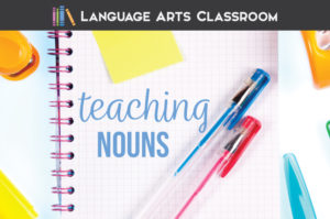 Middle school language art teachers: need a noun lesson? Noun activities are the grammar foundation for complex grammar lessons. A nouns lesson leads to study with possessive & apostrophe use. Secondary teachers need to know how to teach nouns online with a digital noun lesson plan. Digital noun activities for proper nouns, common nouns, concrete nouns, plural nouns, collective nouns: add noun task cards to online grammar lessons for middle school English grammar activities. Teaching nouns helps