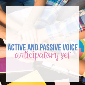 Teaching active and passive voice can engage secondary English students. Teaching passive voice applies directly to student essays.