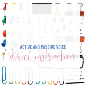 Add a lesson plan on active and passive voice to your ELA lesson plans. A passive voice lesson plan connects grammar to writing.