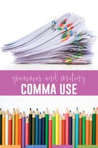 Add a comma usage worksheet to your comma activities for high school English classes. How to teach commas in a fun way? Add an interactive comma activity to grammar lessons.