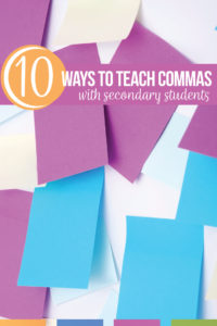Teaching commas can be engaing & can connect grammar to writing. A simple comma activity is to write with students & model punctuation rules. If an ELA teacher needs how to teach commas in a fun way, try comma activities for corrections & applying writing to pictures. Basic comma usage worksheet practice comma rules for kids. Basic punctuation lesson plans can include comma worksheets. Download this free comma activity for high school English classes. Add comma practice to eighth grade ELA.