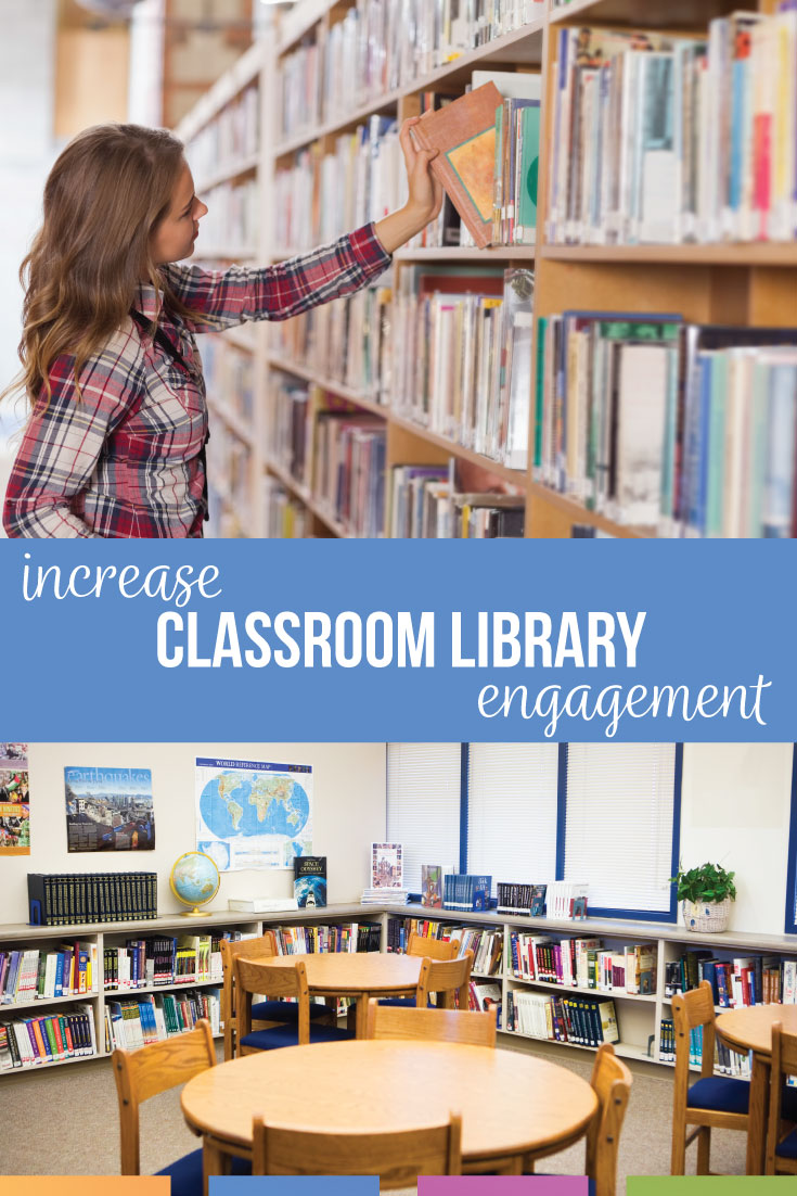 Increase classroom library engagement with purposeful reading & conversations with students. Library engagement starts with teacher modeling & classroom expectations. See classroom library pictures for encouragement. You can shape student reading habits to build a community of readers. 