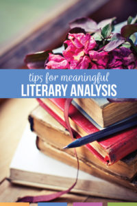 How to teach literary analysis in a meaningful way? Teaching literary analysis can be a scaffolded process in your language arts classroom. Add literary analysis activities that include student choice while maintaing rigor. Teaching literary analysis can be used with novel studies or short story units. Literary analysis activities for high school language arts will meet writing standards and literature standards. How to teach literary analysis? Ask targeted questions that advance reluctant readers.
