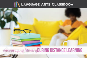 Encouraging literacy distance learning might take experimentation. Distance learning literacy is possible! Add digital one pagers and encourage literacy with older students during distance learning. How to encourage students to read takes purposeful practice.