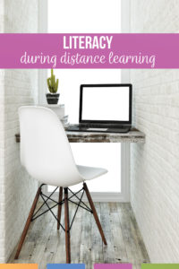 Encouraging literacy distance learning might take experimentation. Distance learning literacy is possible! Add digital one pagers and encourage literacy with older students during distance learning. How to encourage reading in the classroom takes planning and modeling of reading.