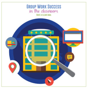 The first step to orchestrating group work in the classroom is to establish a clear goal. #GroupWork