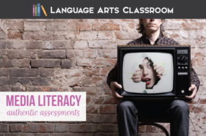 Authentic assessments with media literacy require bringing pieces of life to the classroom. These activities provide real-life writing opportunities. Fun media literacy activities included!