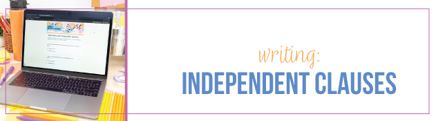 Teaching independent clauses will be part of any phrases and clauses lesson plan. To cement the concepts with students, have them write using different types of clauses.