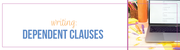 Write dependent clauses with your high school English classes. A lesson plan to teach phrases and clauses must include writing.