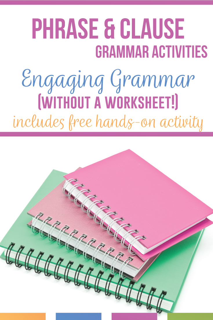 Engaging grammar without a worksheet.