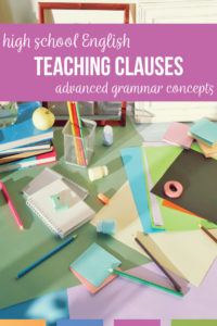 Teaching clauses and the different types of clauses is part of high school language arts clauses. Download a free grammar download for how to teach clauses & how to teach phrases and clauses. Teaching phrases and clauses activities should include punctuation lessons & punctuation activities. Clauses lesson plan & phrases & clauses lesson plan overlap with comma and semicolon lessons. Download a free lesson plan to teach phrases and clauses with high school English classes.