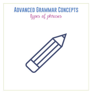 Before teaching sentence structure, review phrases with students. Verbal and other phrases require special punctuation.
