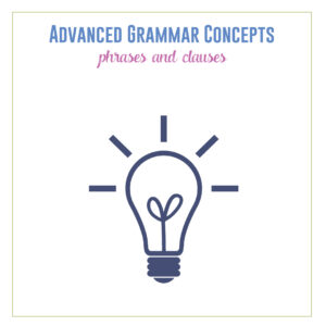 Teaching phrases and clauses provides the basics of sentence structure for students before moving on to punctuation. #GrammarLessons #GrammarActivities