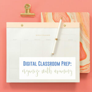 How can setting up the digital classroom help secondary classrooms? Digital classroom design helps a digital classroom run smoothly.