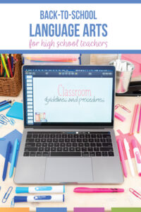 back to school for ELA teachers
