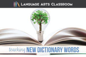 One of my best lessons of the school year was unplanned. Students and I discussed our changing language & new dictionary words.