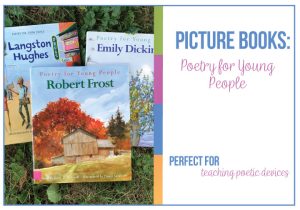Poetry picture books are great tools for high school ELA classes