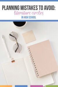 Dystopian literature circles for high school English classes