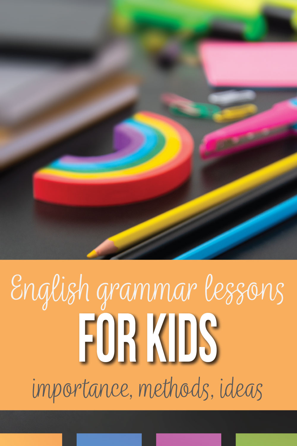 English Grammar Lessons For Kids Language Arts Classroom