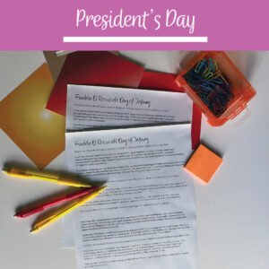 FDR speech analysis for President's Day