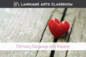 Red heart February language arts lesson plans