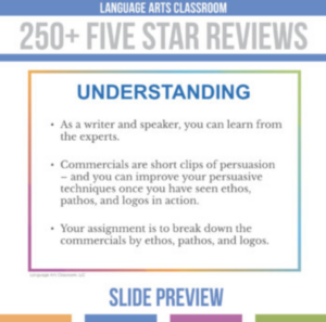 Teaching Ethos, Pathos, Logos with Commercials | Rhetorical Device