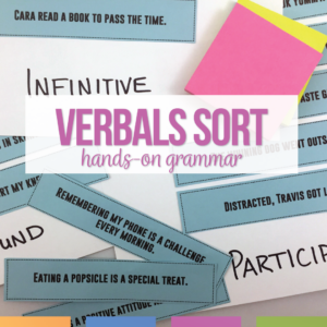 free verbals activity