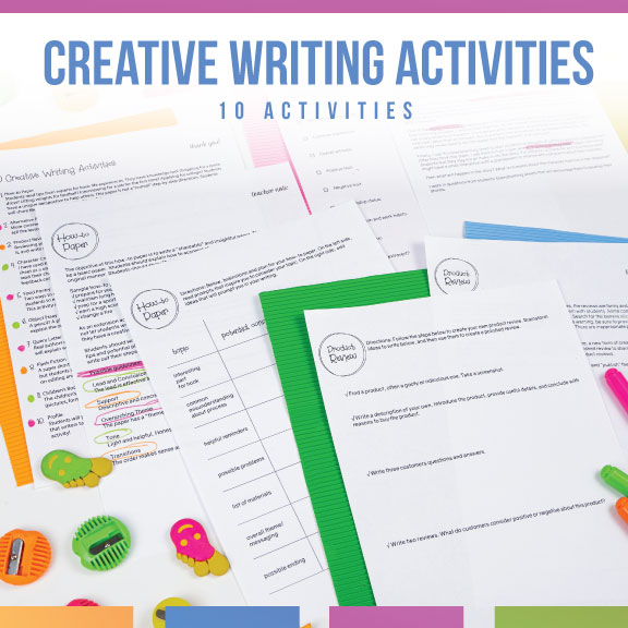 fun writing activities