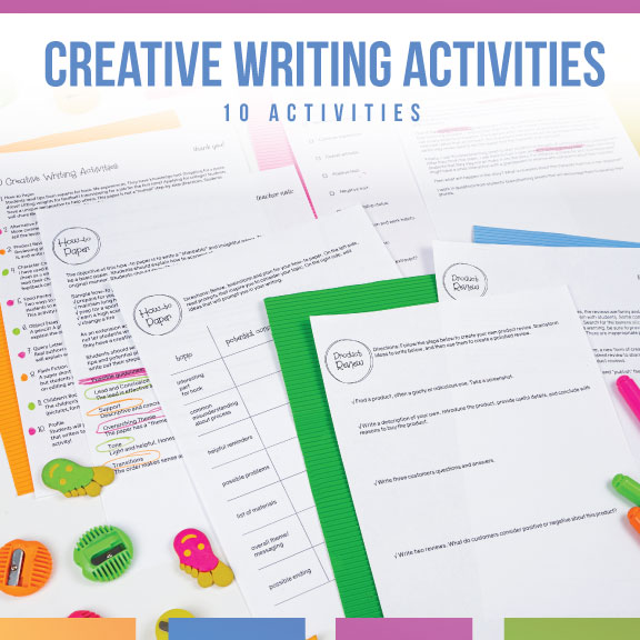 creative writing activities