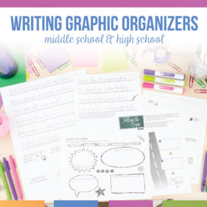 writing graphic organizers