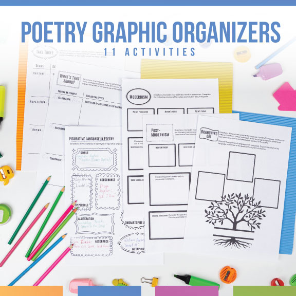Poetry graphic organizers