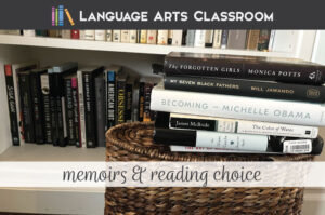 ideas for teaching memoirs