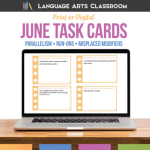 June task cards