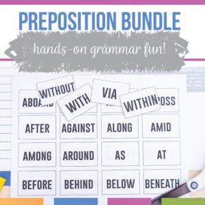 preposition bundle prepositional phrase bundle