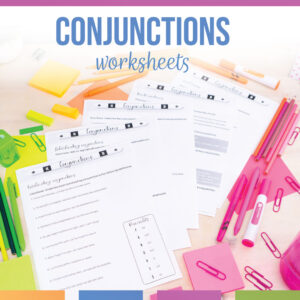 conjunction worksheets