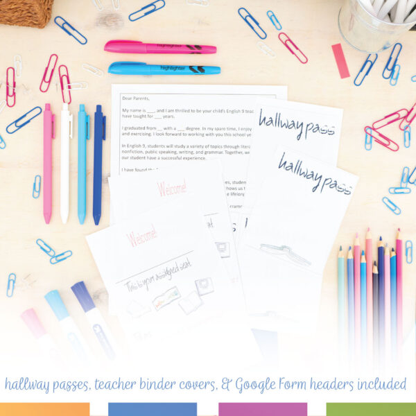 First Days of Language Arts | Back to School for Middle & High School English - Image 4