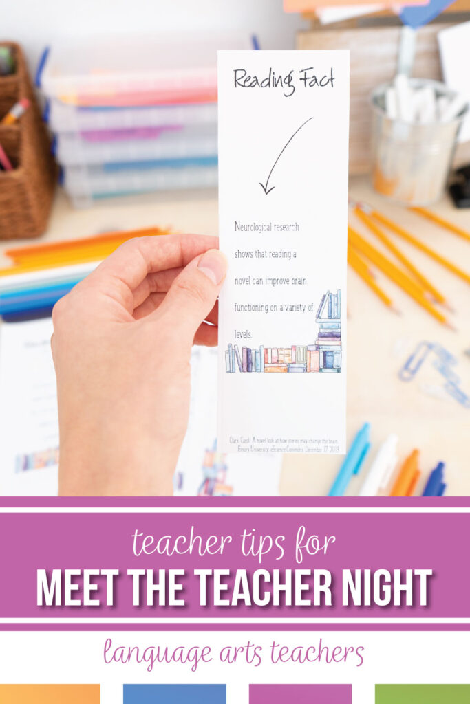 language arts teachers meet the teacher night tips