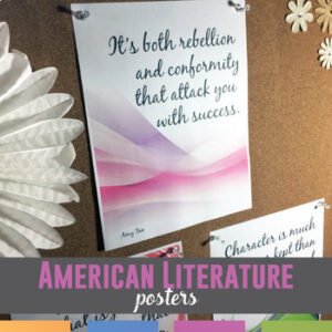 American authors posters